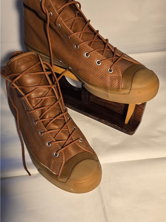 Converse Other - Jack Purcell Converse Men’s Tan/Brown High-Top Leather Boots
